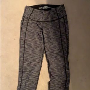 heathered grey victoria secret leggings